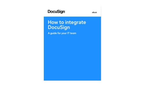 docusign을 통합하는 방법